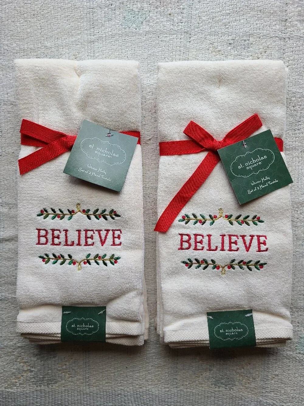 Hand Towels - Decorative 100% Cotton